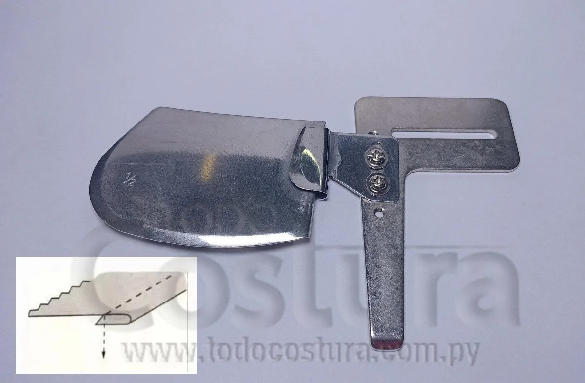 DOBLADILLADOR (1,5 CM) P/ PESPUNTE RECTA INDUSTRIAL