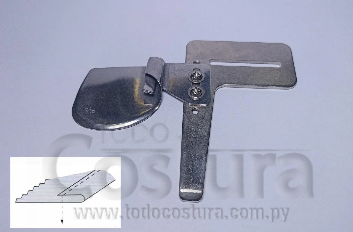 DOBLADILLADOR (0,5 CM) P/ PESPUNTE INVERSO RECTA INDUSTRIAL
