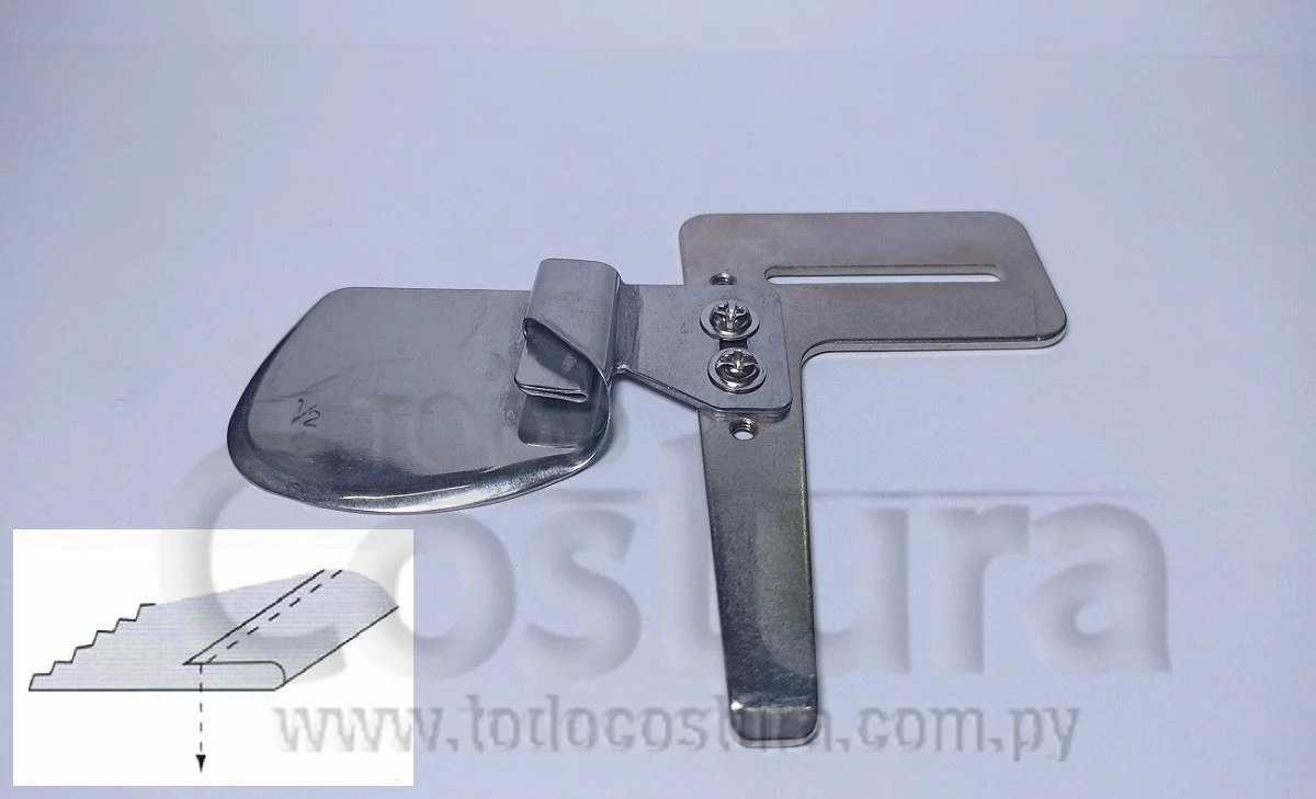 DOBLADILLADOR (1,5 CM) P/ PESPUNTE INVERSO RECTA INDUSTRIAL