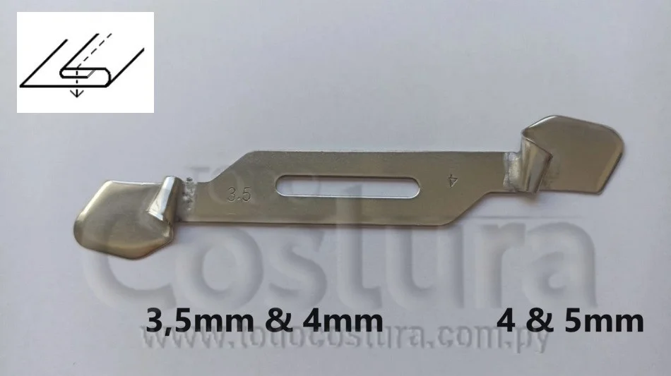 DOBLADILLADOR (DOBLE - 3,5X4MM) COLLARETA INDUSTRIAL