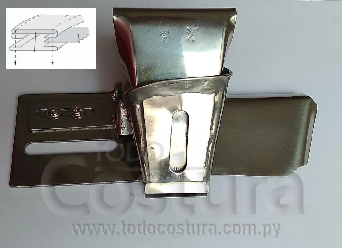DOBLADILLADOR CINTURERA (CURVO - 3,5CM) (CHINO)