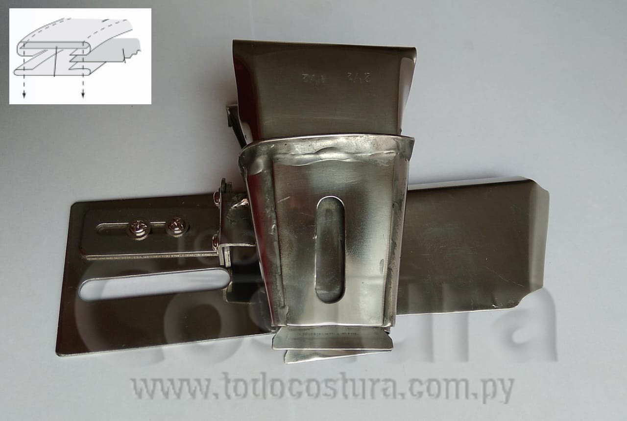 DOBLADILLADOR CINTURERA (CURVO - 3,8 CM) (CHINO)