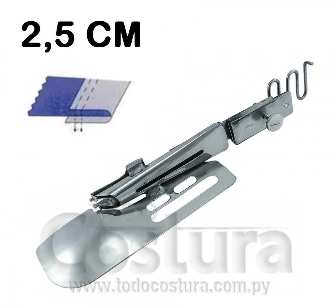 DOBLADILLADOR (2,5) P/ ELASTICO COLLARETA CERRADA