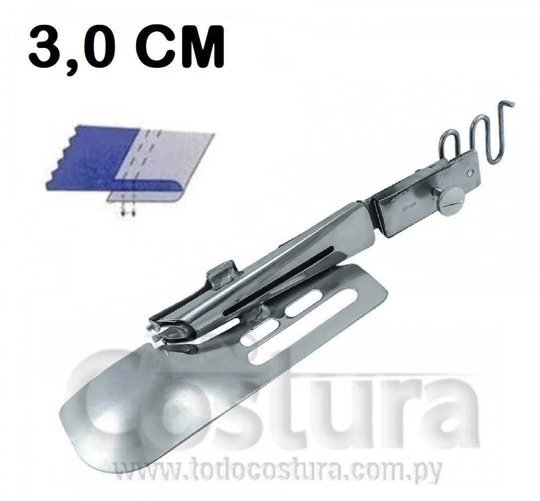 DOBLADILLADOR (3,0) P/ ELASTICO COLLARETA CERRADA