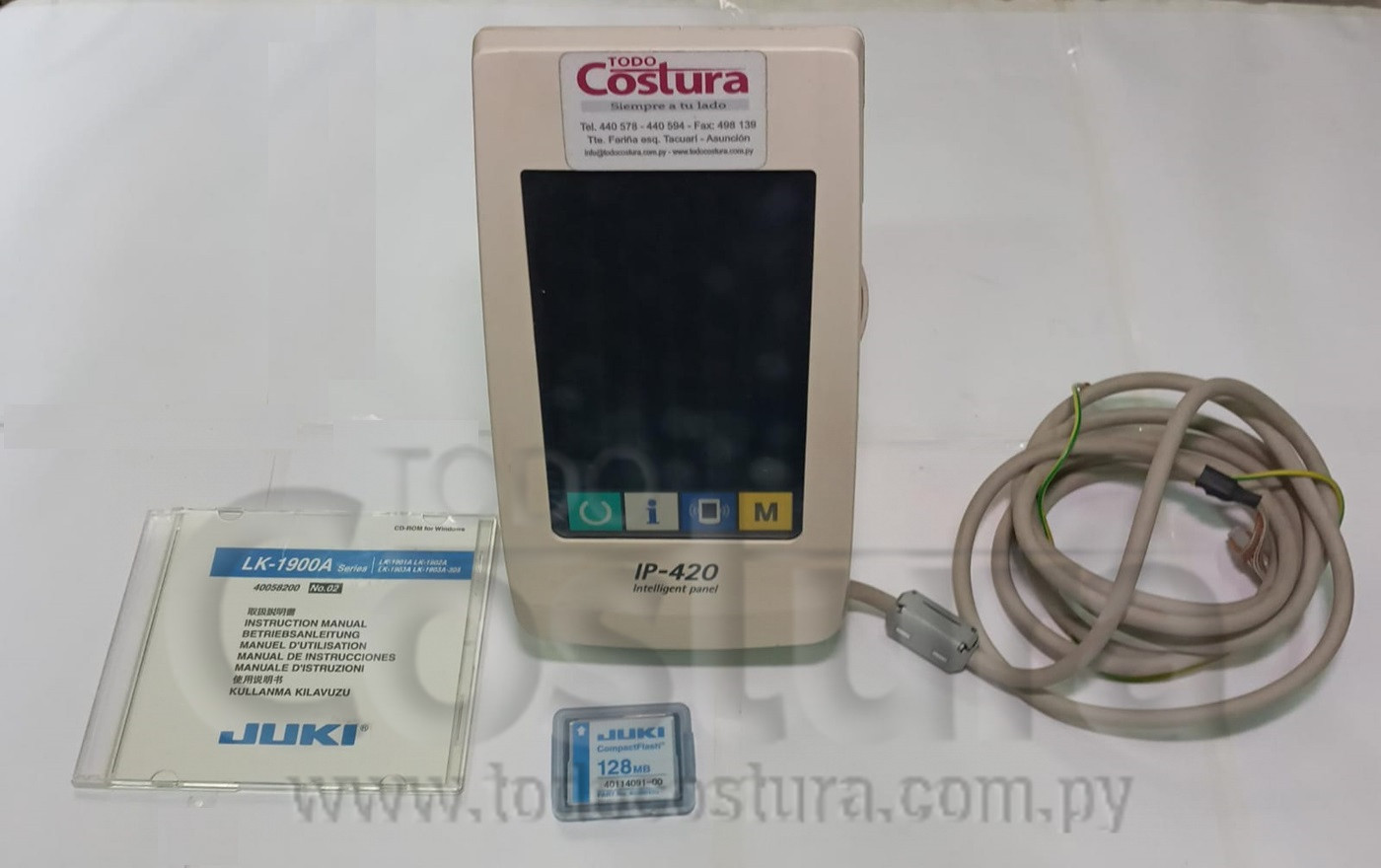 PANEL JUKI IP420B CON CABLE PARA ATRACADORA SIRUBA LKS-1900AN-SS