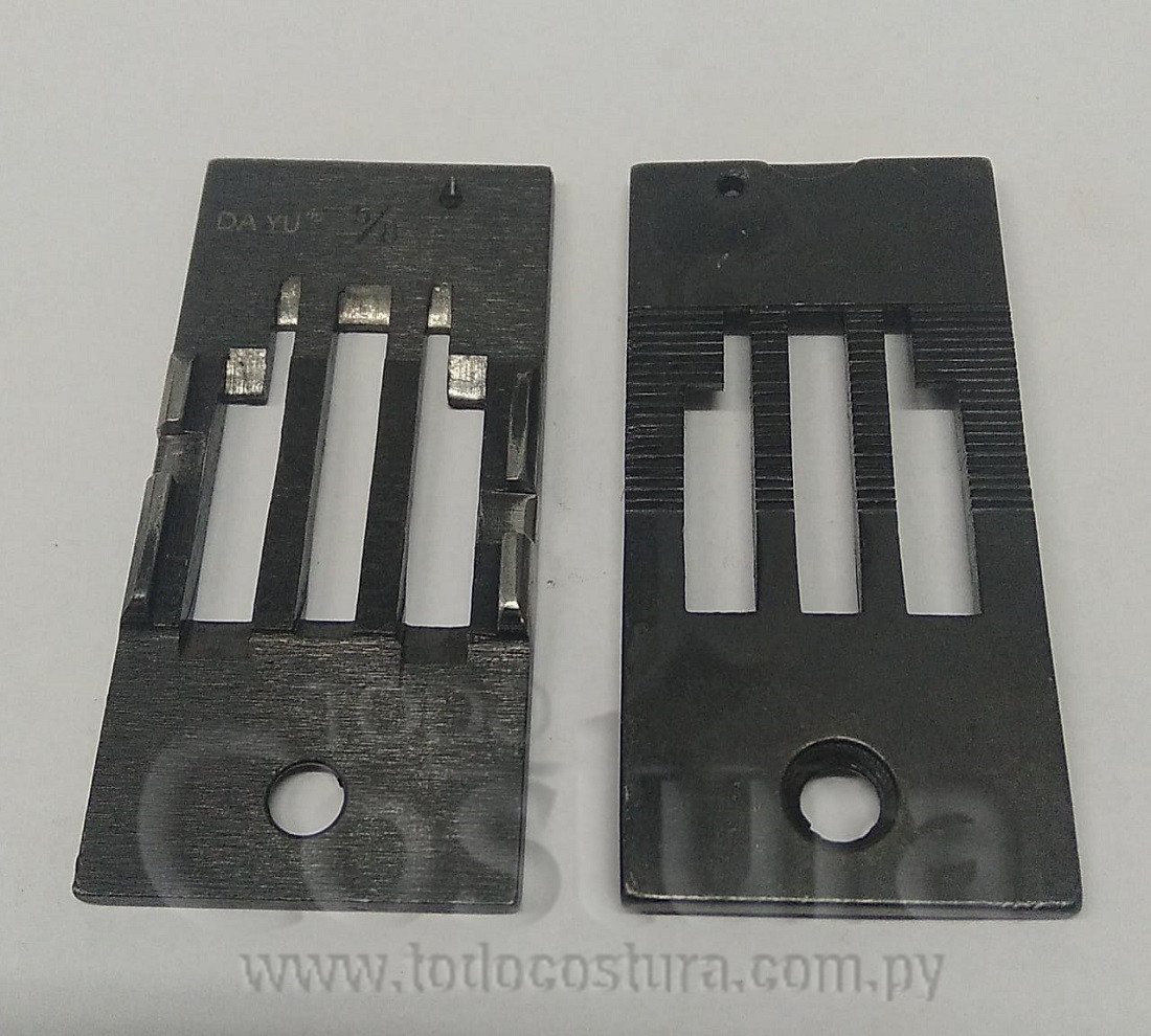 CHAPA DIENTE (5/8) DOBLE AGUJA JUKI LH512