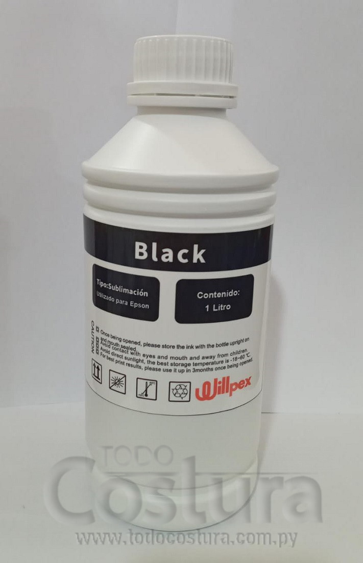 TINTA (ULTRA NEGRO - 1 LITRO) IMPRESORA SUBLIMACION