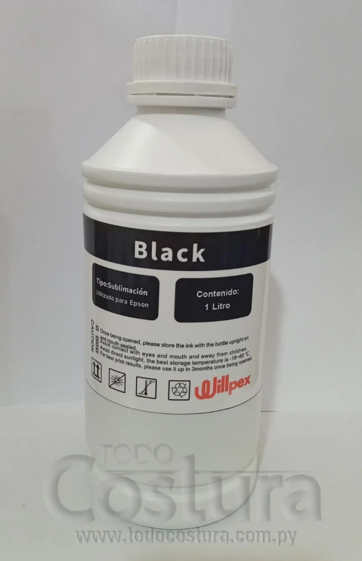 TINTA (ULTRA NEGRO - 1 LITRO) IMPRESORA SUBLIMACION