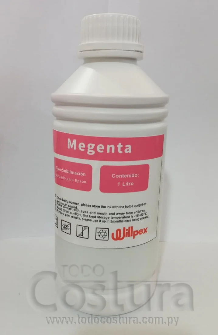 TINTA (MAGENTA - 1 LITRO) IMPRESORA SUBLIMACION