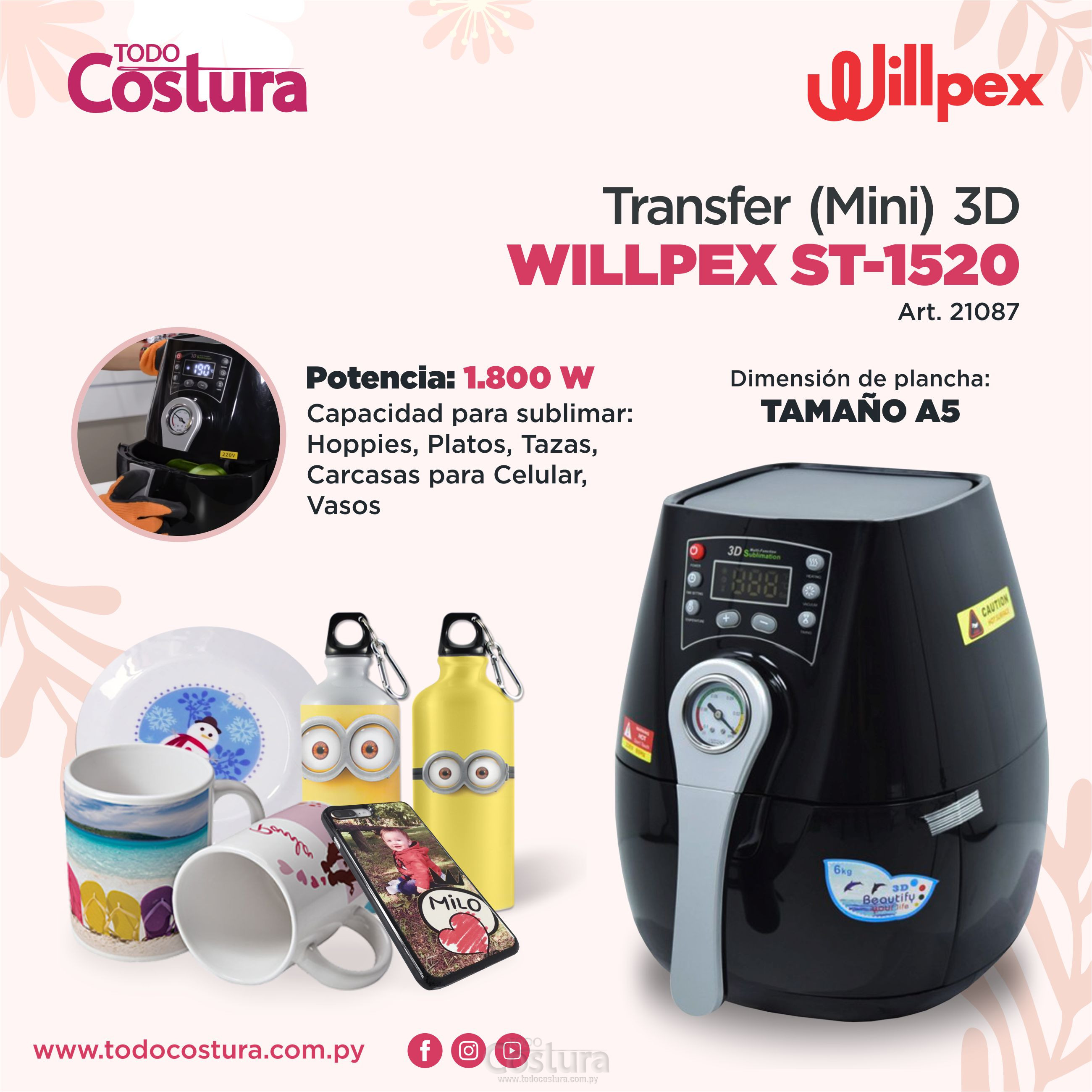 TRANSFER (MINI 3D) WILLPEX ST-1520