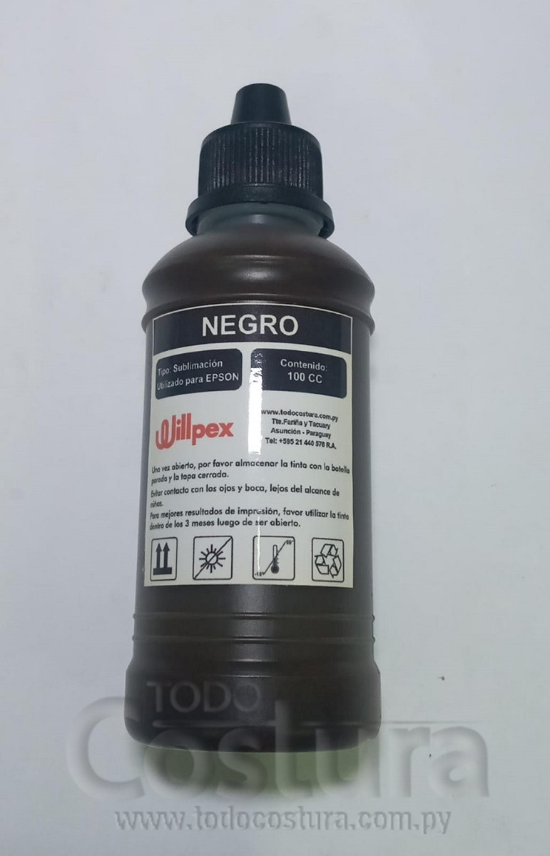 TINTA SUBLIMACION (ULTRA NEGRO - 100ML) IMPRESORA EPSON