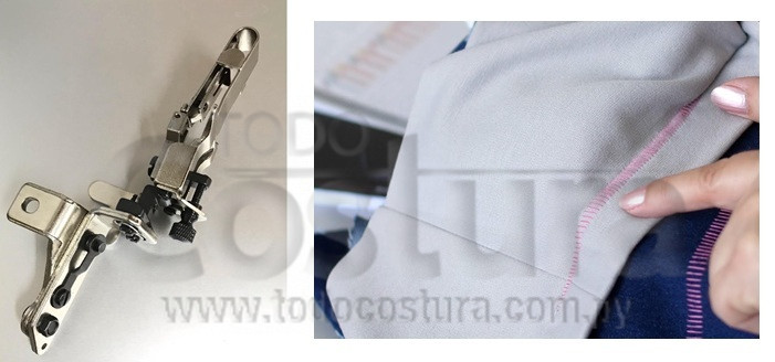 DOBLADILLADOR (RUEDO INVISIBLE) OVERLOCK SIRUBA 737K-504F1-15