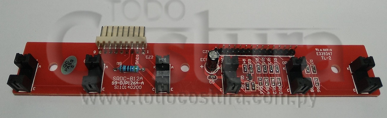 PLACA (2) SENSOR DE ROTURA DE HILO RICOMA CHT