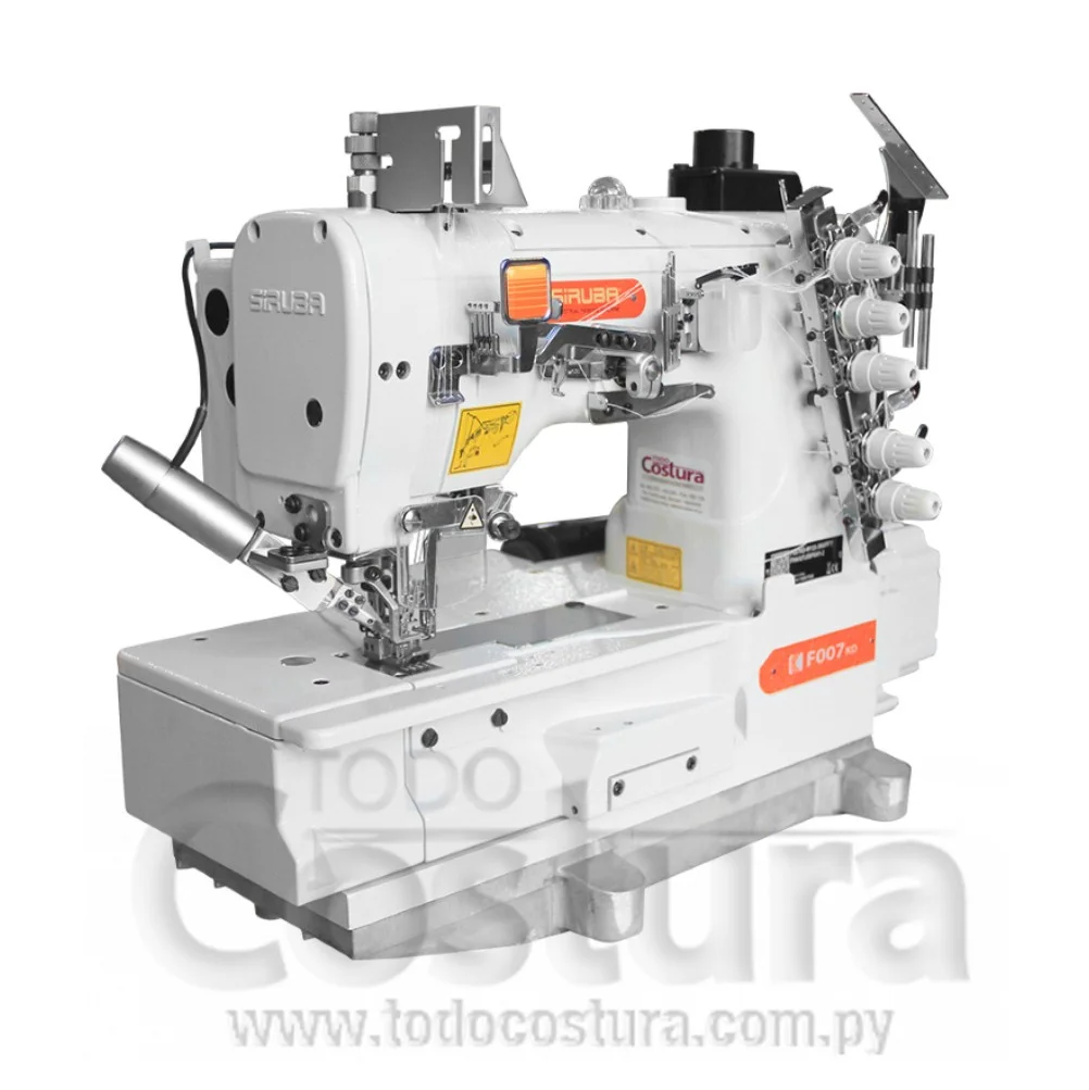 COLLARETA (PLANA - DOBLE ARRASTRE - ELECT.) SIRUBA F007KD-W122-364/FFT/FHA/UTJ (MOTOR INCORPORADO)