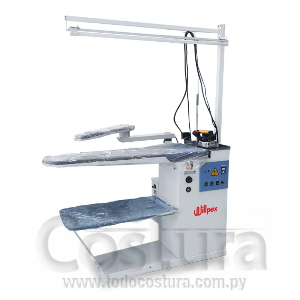 PLANCHA CON TABLA Y CALDERA A VAPOR WILLPEX WTJ-QIII
