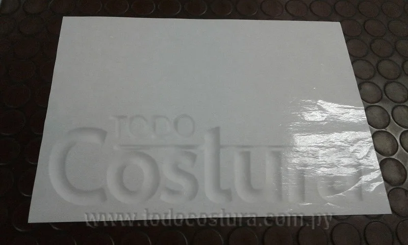 PAPEL TEFLON SILICONADO (A4) PARA PROTEGER TRANSFER OSCURO