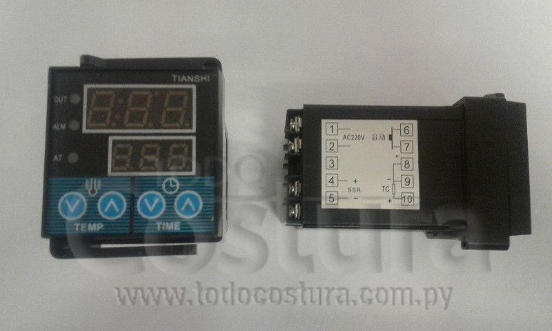 PANEL REGULADOR DE TEMPERATURA Y TIEMPO TRANSFER WEITEJIE WTJ-38