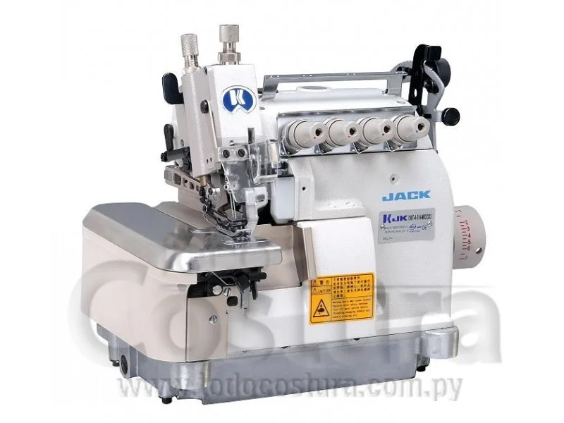 OVERLOCK (4 HILOS - DOBLE ARRASTRE) JACK JK-798TDI-4-514-M03/333 (MOTOR INCORPORADO)