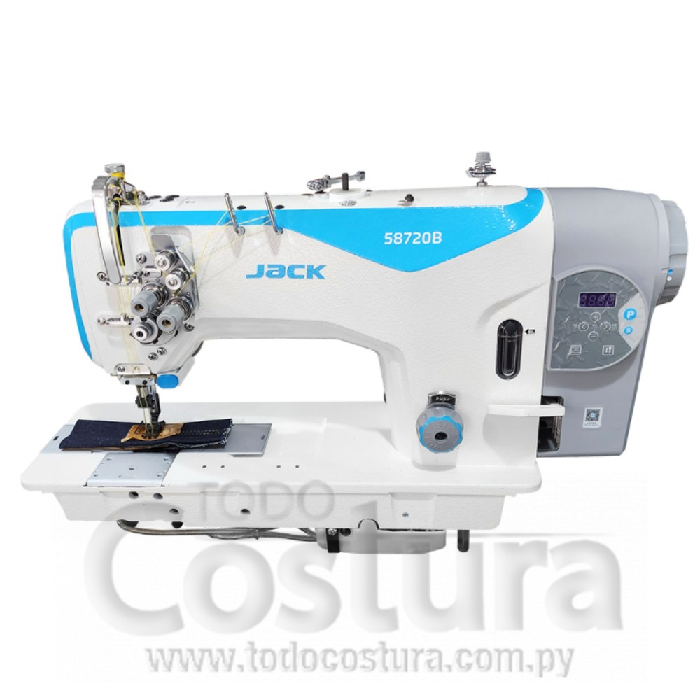 DOBLE AGUJA PESADA (MECANICA - CROCHET GRANDE) JACK JK-58720B-405C (MOTOR INCORPORADO)