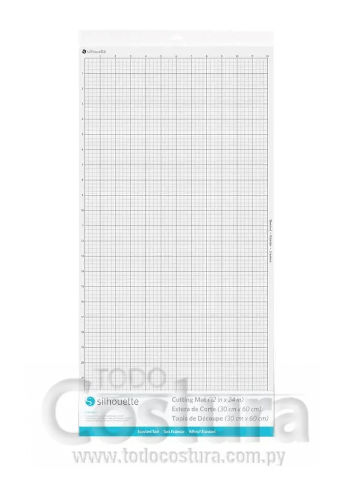 TAPETE DE CORTE (30X60 CM - ADHESIVO REGULAR) CORTADORA DE PLOTTER SILHOUETTE CAMEO 4