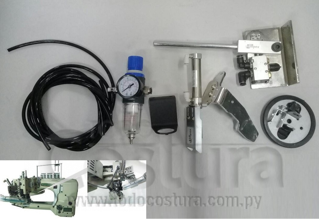 GUILLOTINA CORTA HILO (NEUMATICO) CAÑONERA SIRUBA FA007 / FLATSEAMER