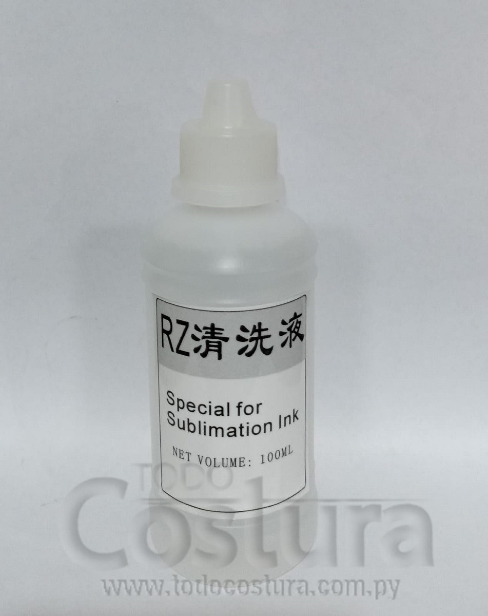 LIQUIDO LIMPIADOR DE CABEZAL PARA SUBLIMACION / DYE (100ML)