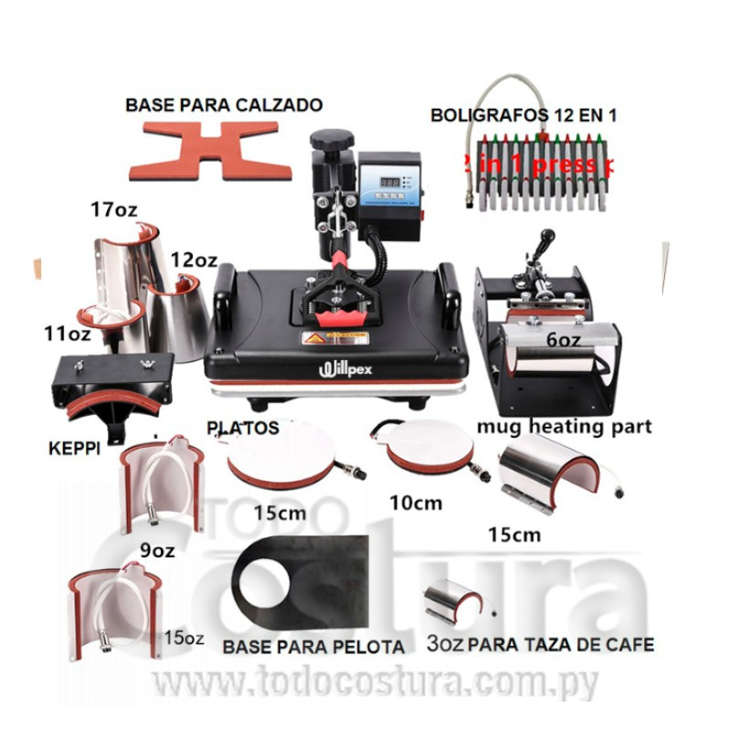 TRANSFER (15 EN 1) MULTIFUNCIONAL WILLPEX SMC1501