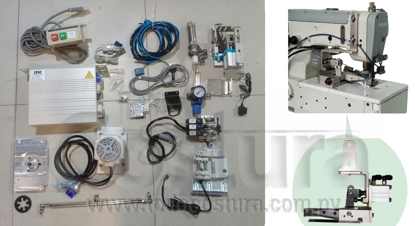 GUILLOTINA DE CORTE CON SENSOR (ATK) COLLARETA (NEUMATICO) SIRUBA F007K (CON MOTOR DIRECT DRIVE ISM)