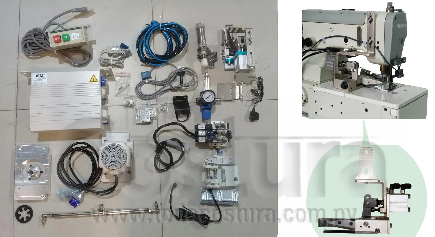 GUILLOTINA DE CORTE CON SENSOR (ATK) COLLARETA (NEUMATICO) SIRUBA F007K (CON MOTOR DIRECT DRIVE ISM)