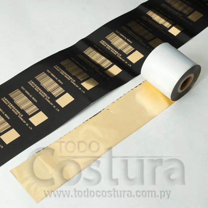RIBBON PARA SATINADO (DORADO- 35MM X 300M) KB800-GL