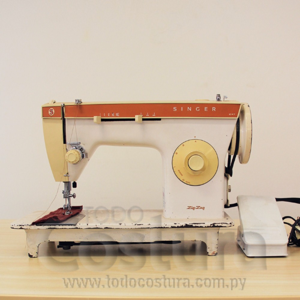 MAQUINA DE COSER SINGER 247 (SEMI-NUEVA)