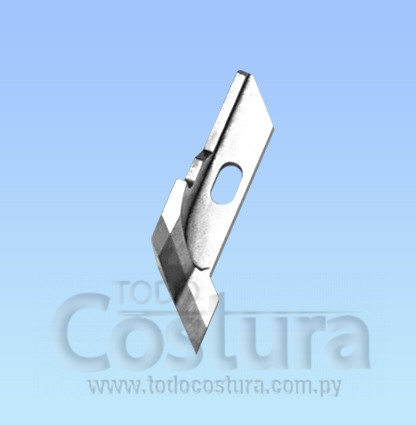 CUCHILLA SUPERIOR (PESADA) OVERLOCK JACK E4-5-A04/435 / PEGASUS EX-2514H
