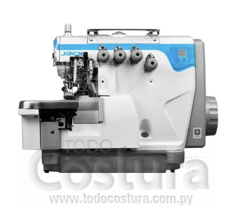 OVERLOCK (5 HILOS - PESADA - SERIE S) JACK E4S-5-A04/435 (MOTOR INCORPORADO)