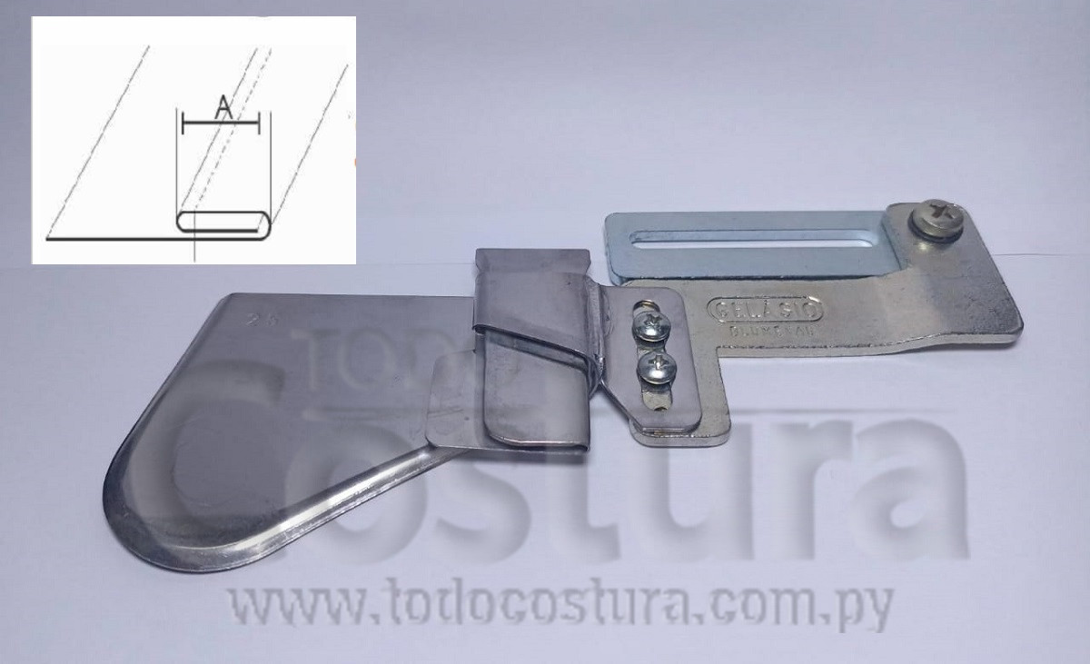 DOBLADILLADOR (2,5 CM) P/ CARTERON RECTA INDUSTRIAL