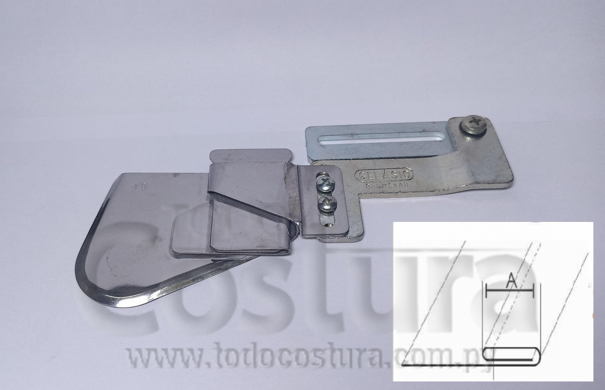 DOBLADILLADOR (3,5 CM) P/ CARTERON RECTA INDUSTRIAL