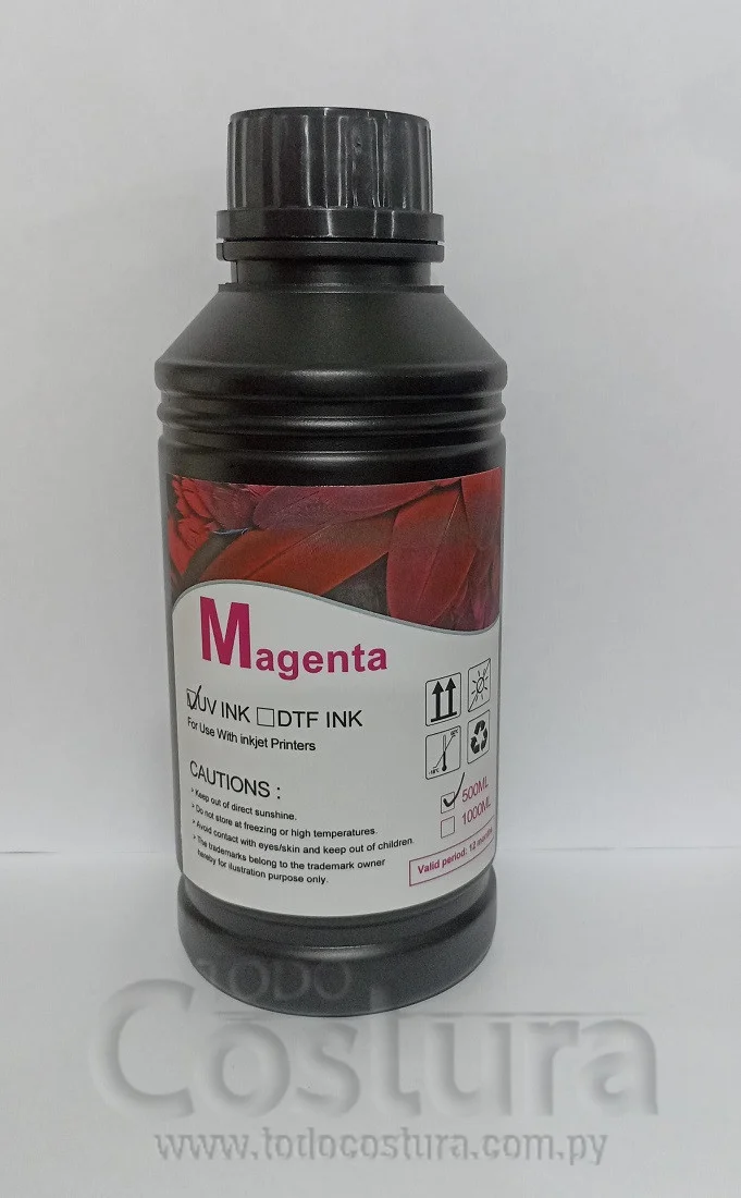 TINTA (MAGENTA - 500ML) PARA IMPRESORA UV WILLPEX 3250 UV