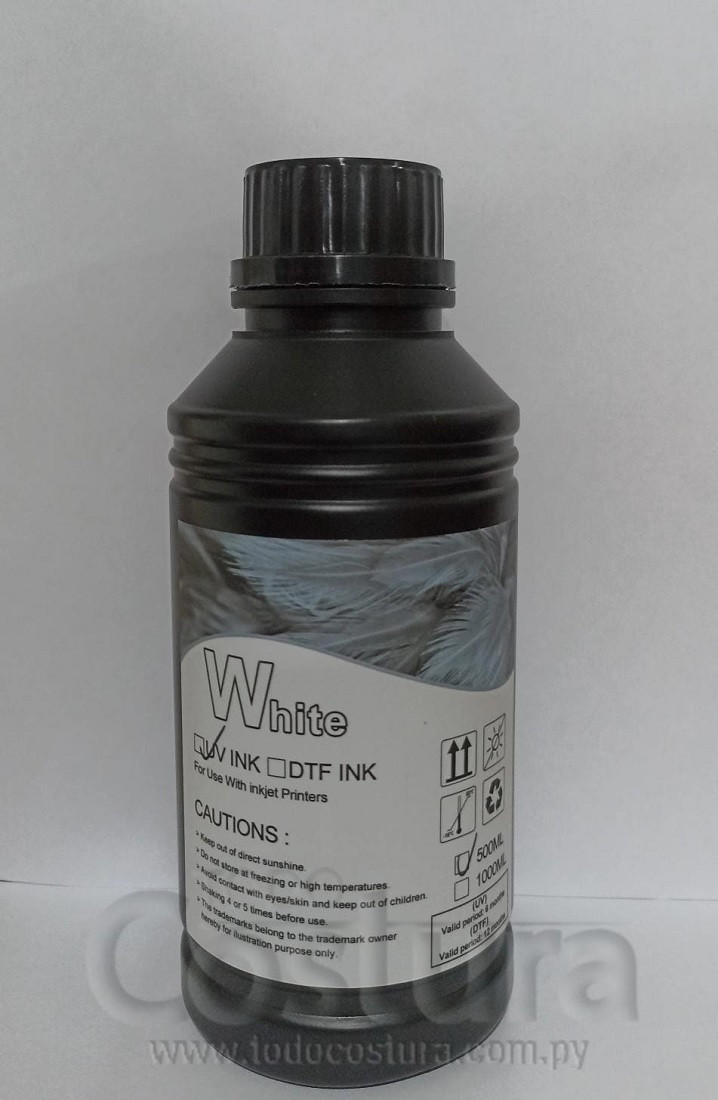 TINTA (BLANCO - 500ML) PARA IMPRESORA UV WILLPEX 3250 UV