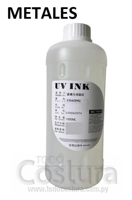 LIQUIDO COATING PARA METALES (1 LITRO) PARA IMPRESORA UV WILLPEX 3250 UV
