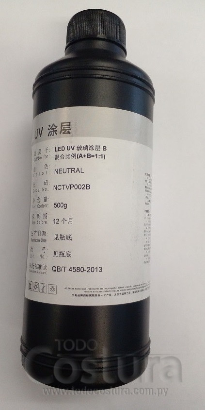 LIQUIDO COATING PARA VIDRIOS (500 ML) PARA IMPRESORA UV WILLPEX 3250 UV