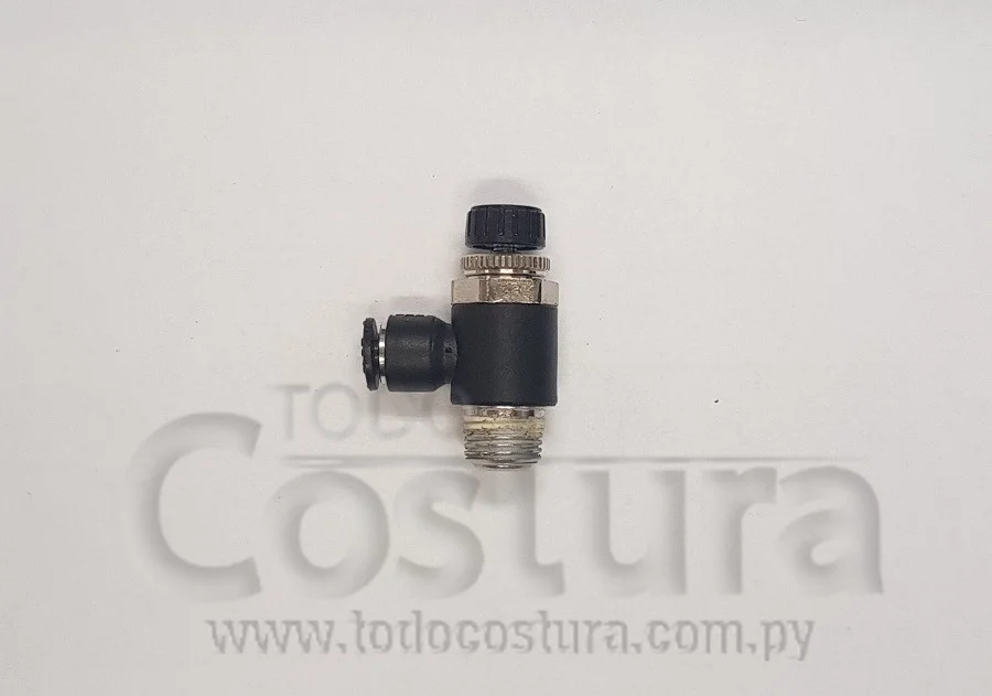 PINO (4X8MM - CON REGULADOR) UNION DE MANGUERA