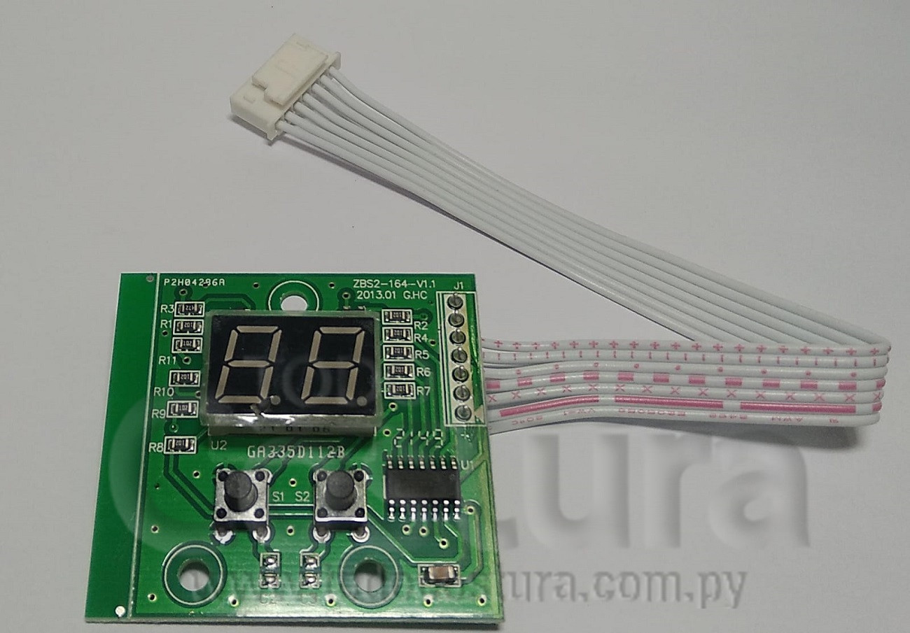 PLACA DEL DISPLAY MOTOR SERVO JACK 513A