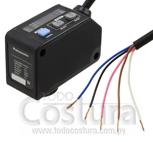 SENSOR FOTOELECTRICO RGB PANASONIC LX-101 CORTADORA DE CINTAS WILLPEX 110LR