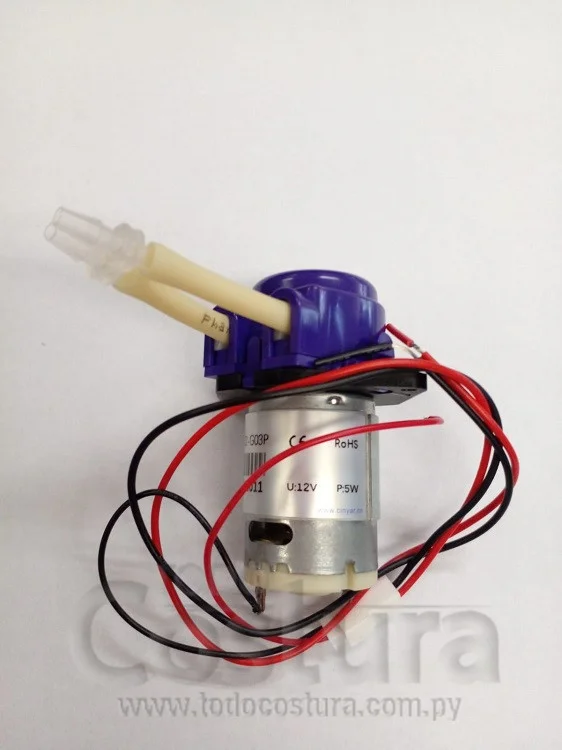BOMBA DE CIRCULACION DE TINTA BLANCA (12V) IMPRESORA DTF WILLPEX 1390