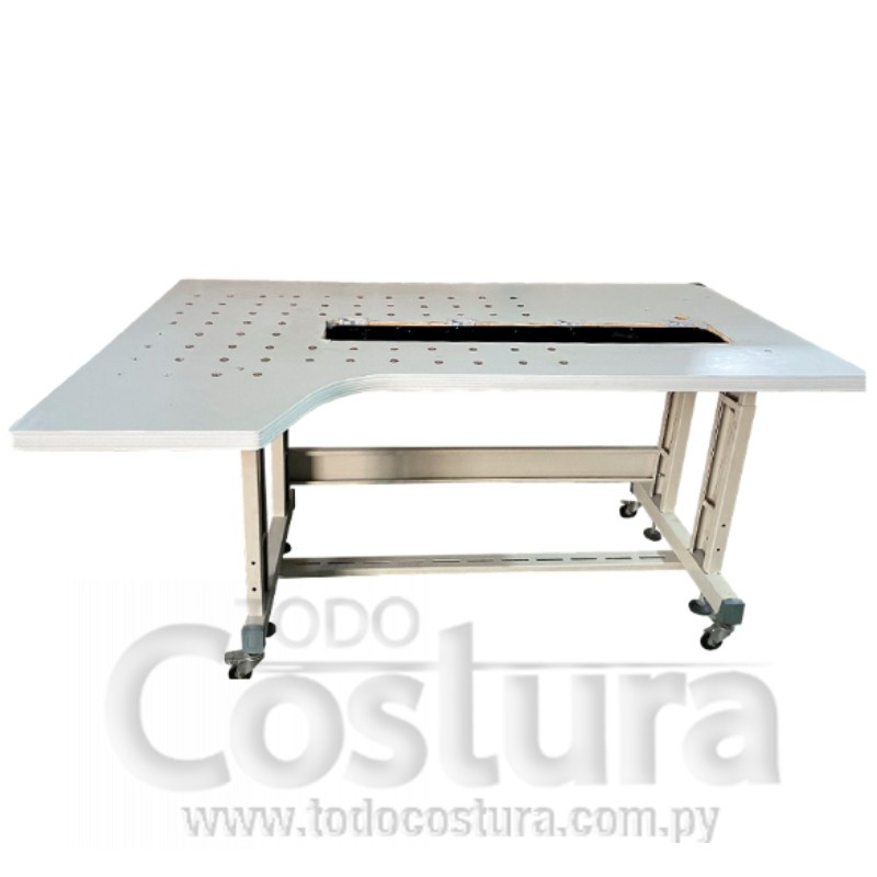 MESA Y ESTANTE RECTA QUILTING (BRAZO LARGO) WILLPEX WP-9985D (MOTOR INCORPORADO)