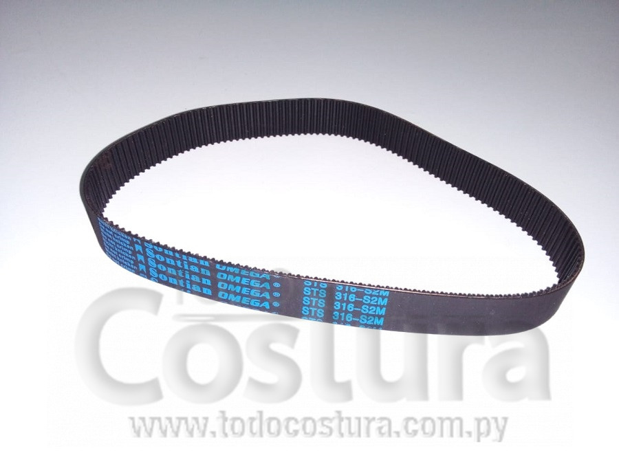 CORREA (X) (CORTA - 158 DIENTES) IMPRESORA SUBLIMACION WILLPEX XKD-F3200