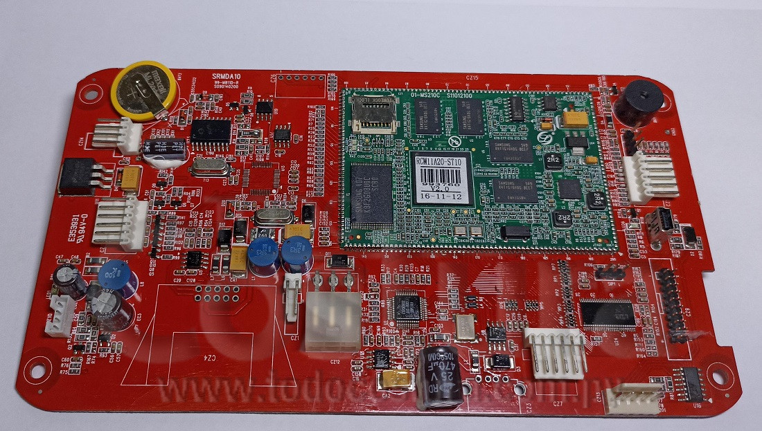 PLACA DEL PANEL BORDADORA RICOMA CHT