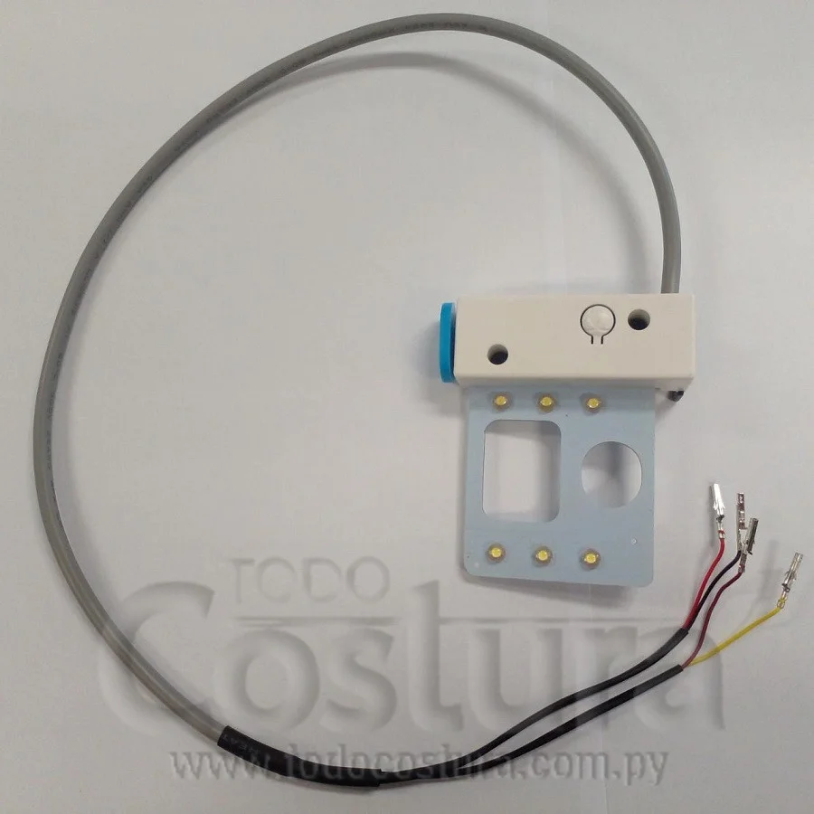 FOCO LED (5V) CON BOTON DE RETROCESO DOBLE AGUJA REBATIBLE JACK JK-58450