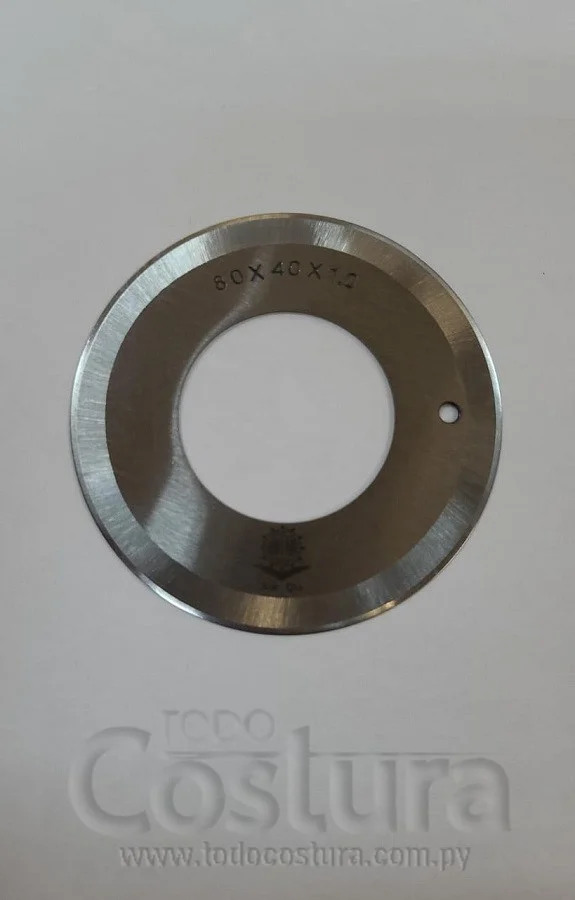 CUCHILLA CIRCULAR (80 MM) PARA CORTADORA DE CUERO WILLPEX WP-201