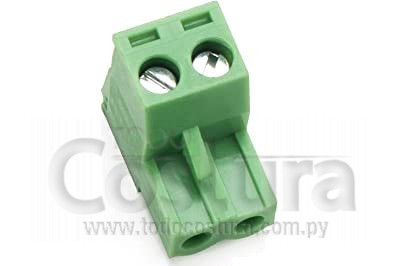 ENCHUFE MACHO (2 PINES) DE CABLE GRABADORA LASER 6090