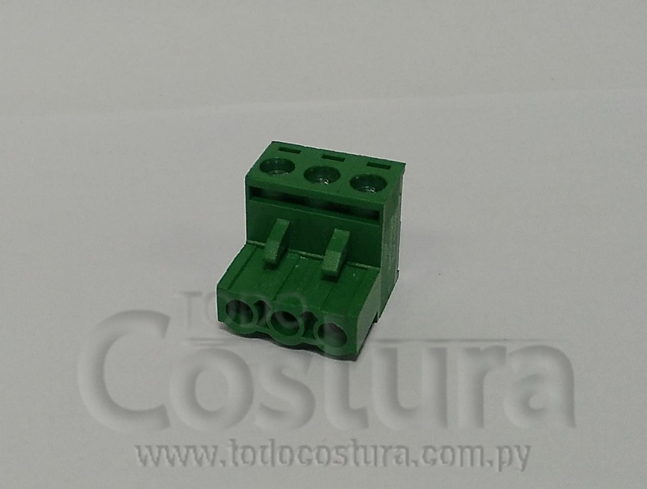 ENCHUFE MACHO (3 PINES) DE CABLE GRABADORA LASER 6090